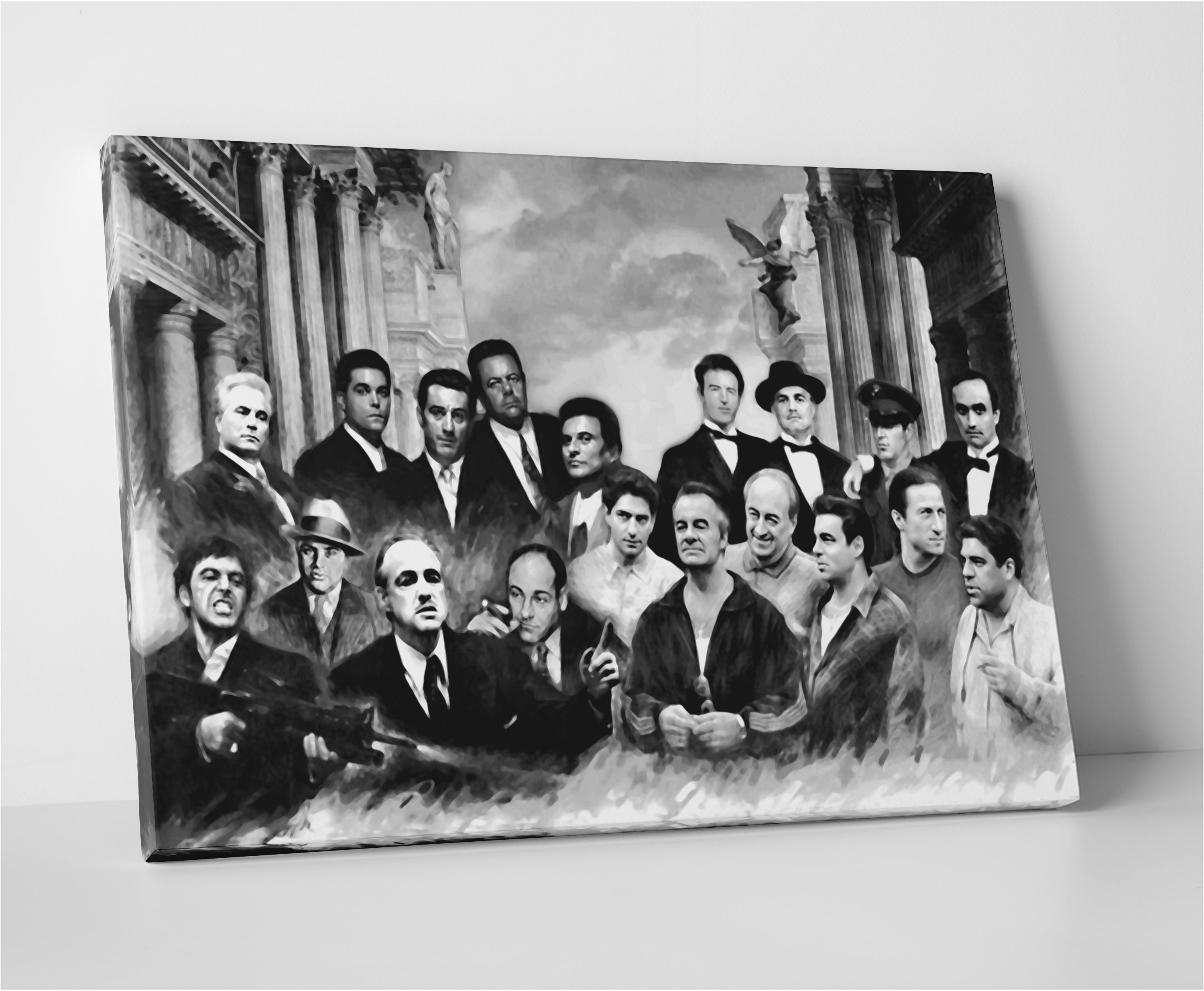 Stunning Gangsters Panoramic Wall Art for Your Decor