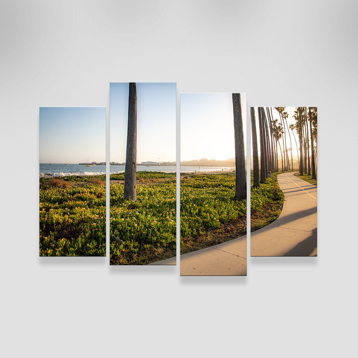 Stunning Santa Barbara Bike Path Wall Art by Kyle Sherry