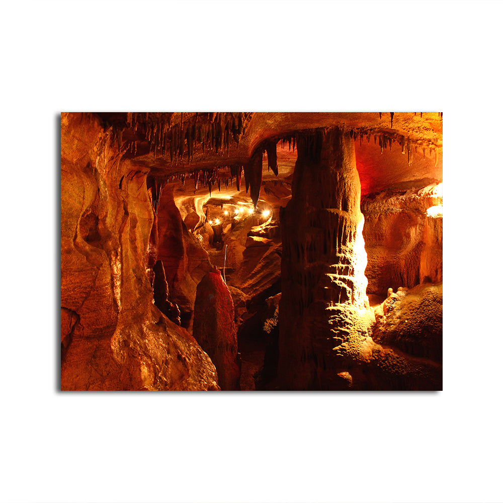 Rickwood Caverns Stunning Wall Art - Museum Quality Canvas