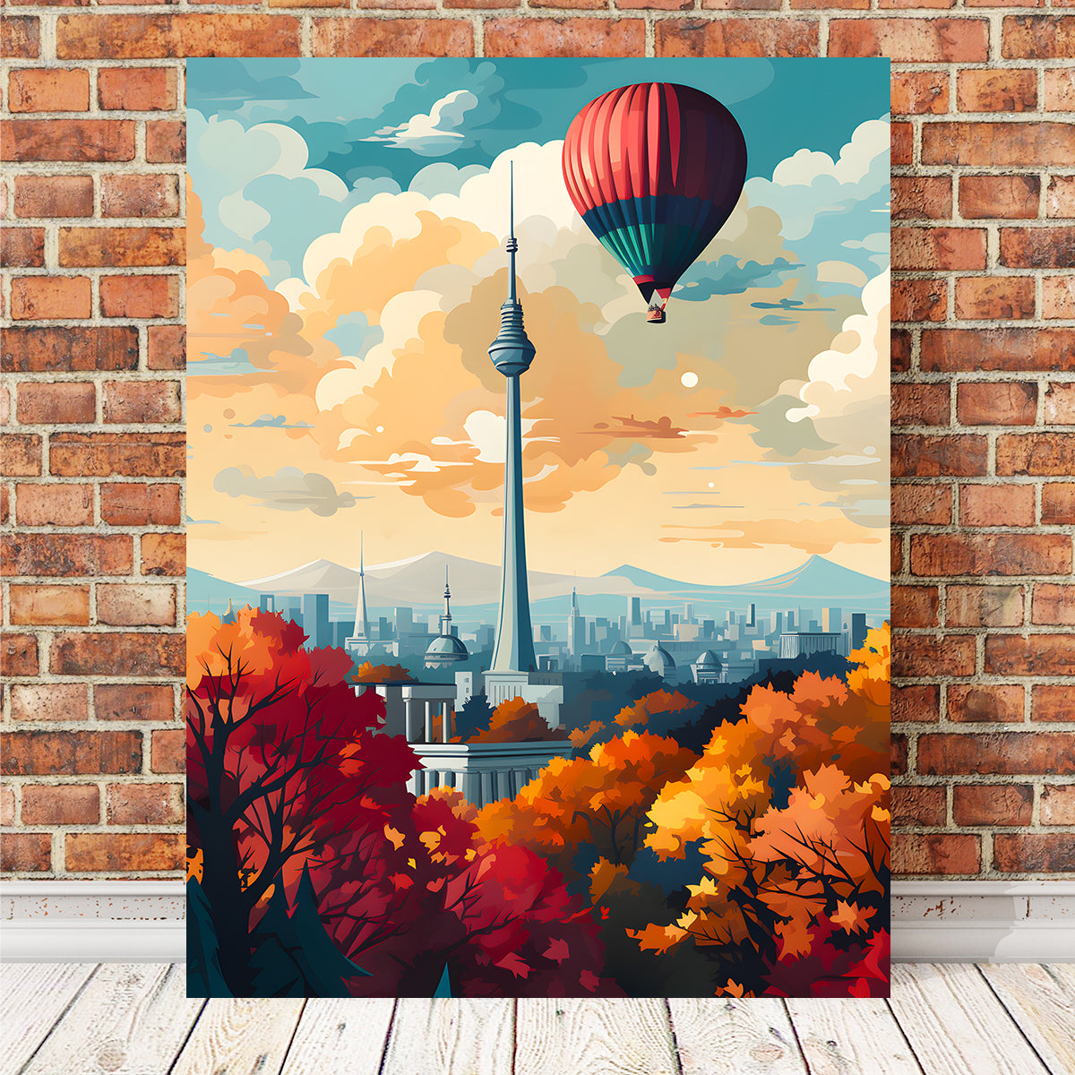 Exquisite Germany - Berlin Wall Art by Valth Graphics