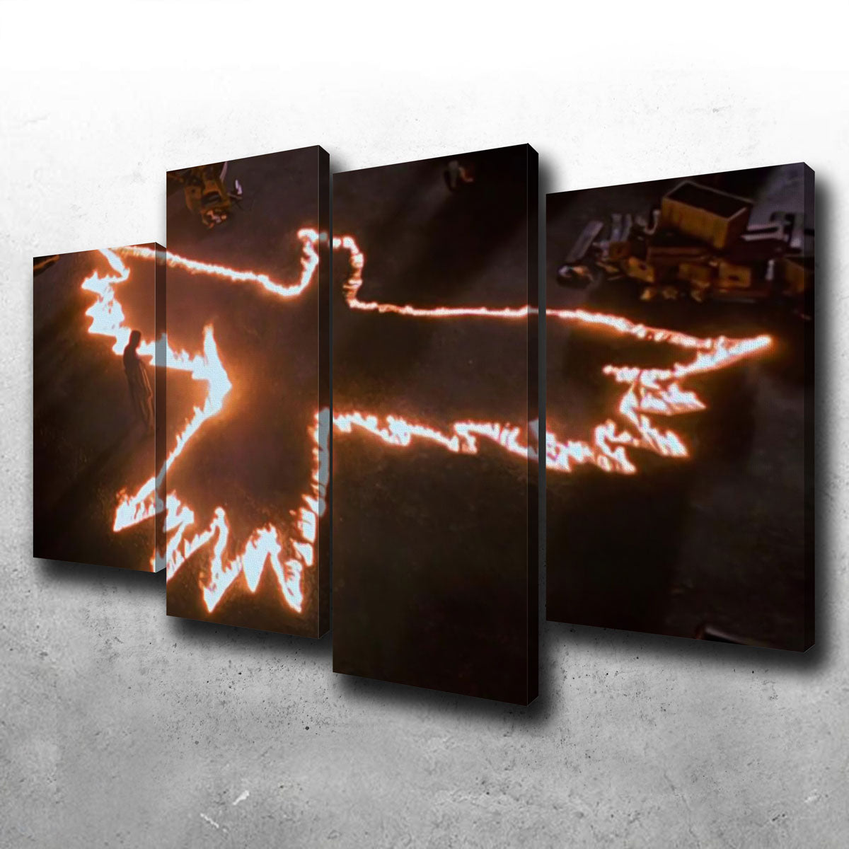 Stunning Crow Wall Art - Museum-Quality Canvas on Sustainable Pine Frames
