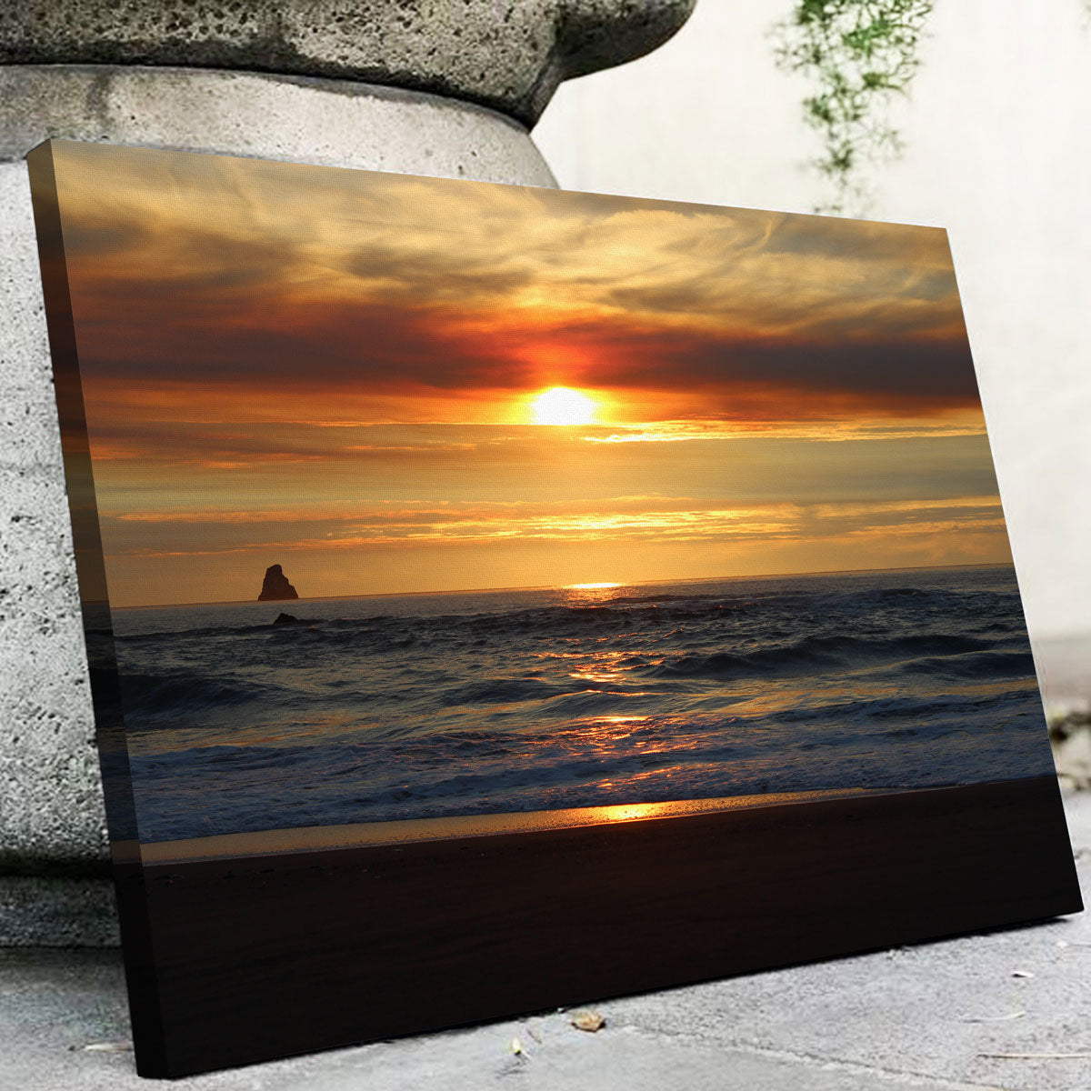 Breathtaking Oregon Coast Sunset Wall Art for Stunning Home Decor
