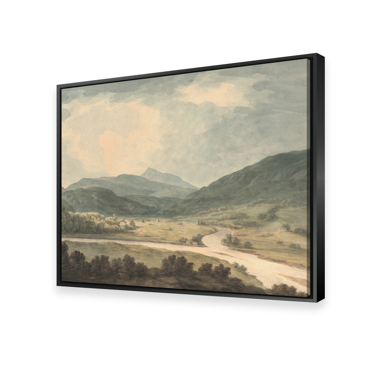 Stunning River Lands Wall Art by Denise Dundon