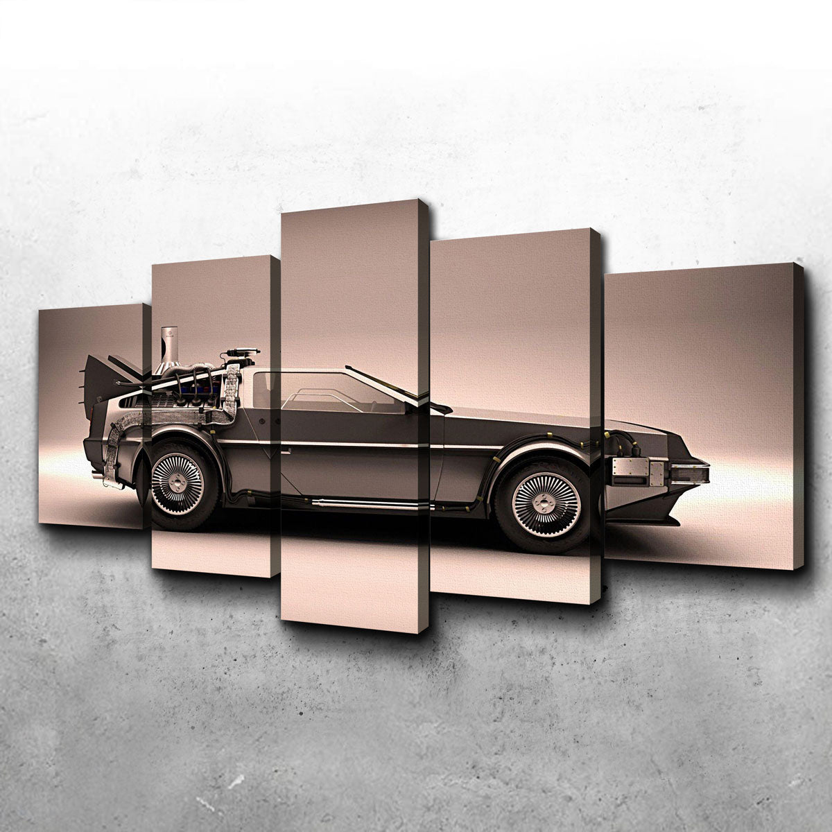 Stylish DeLorean Wall Art for Your Home Decor