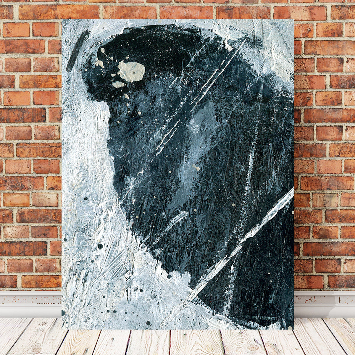 Stunning Black Ice Wall Art by Evgeny Vetrov