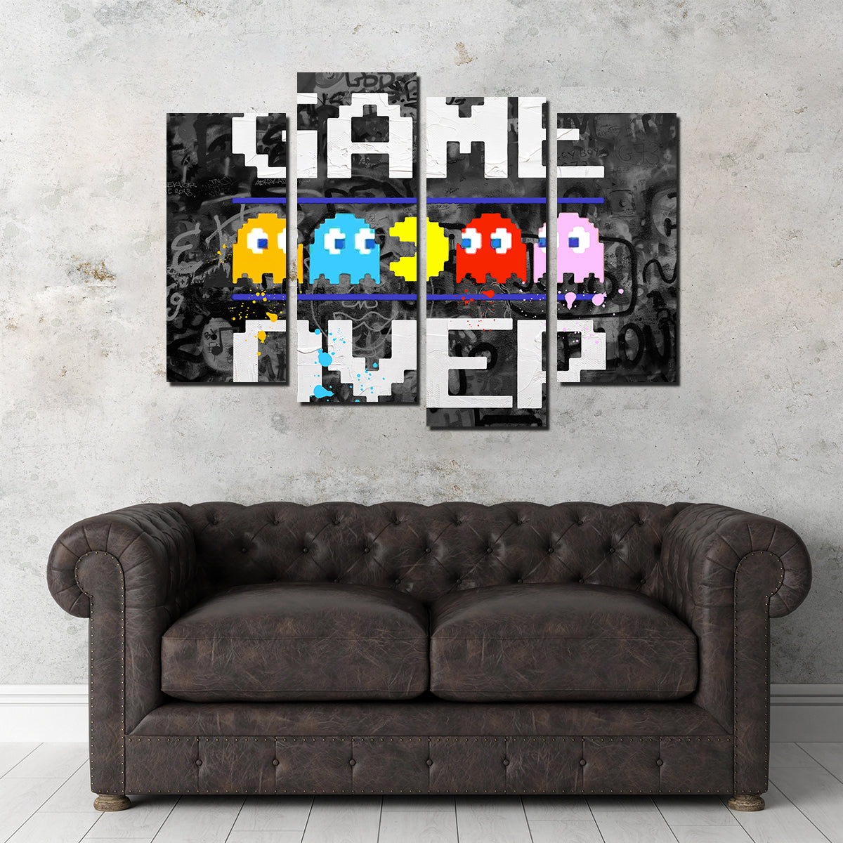 Eye - Catching Game Over Wall Art by Stephen Chambers