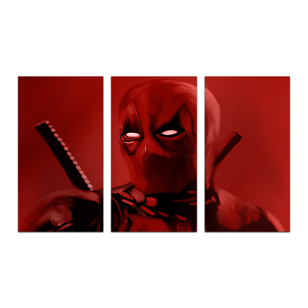 Stunning Dead In Red Wall Art by Andy Brackpool