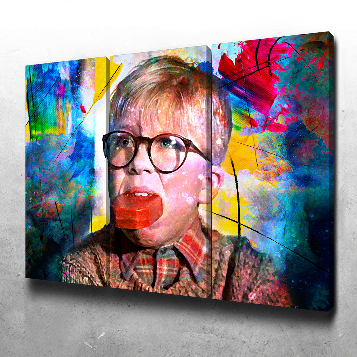 Stunning A Christmas Story Wall Art for Festive Decor