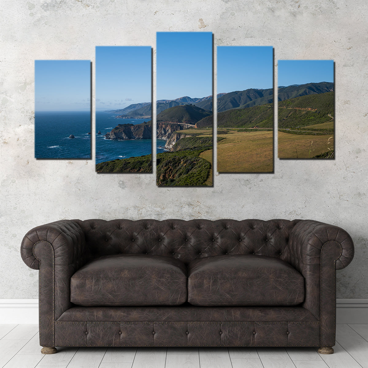 Stunning Pacific Coast Hwy CA Wall Art for Your Home Decor