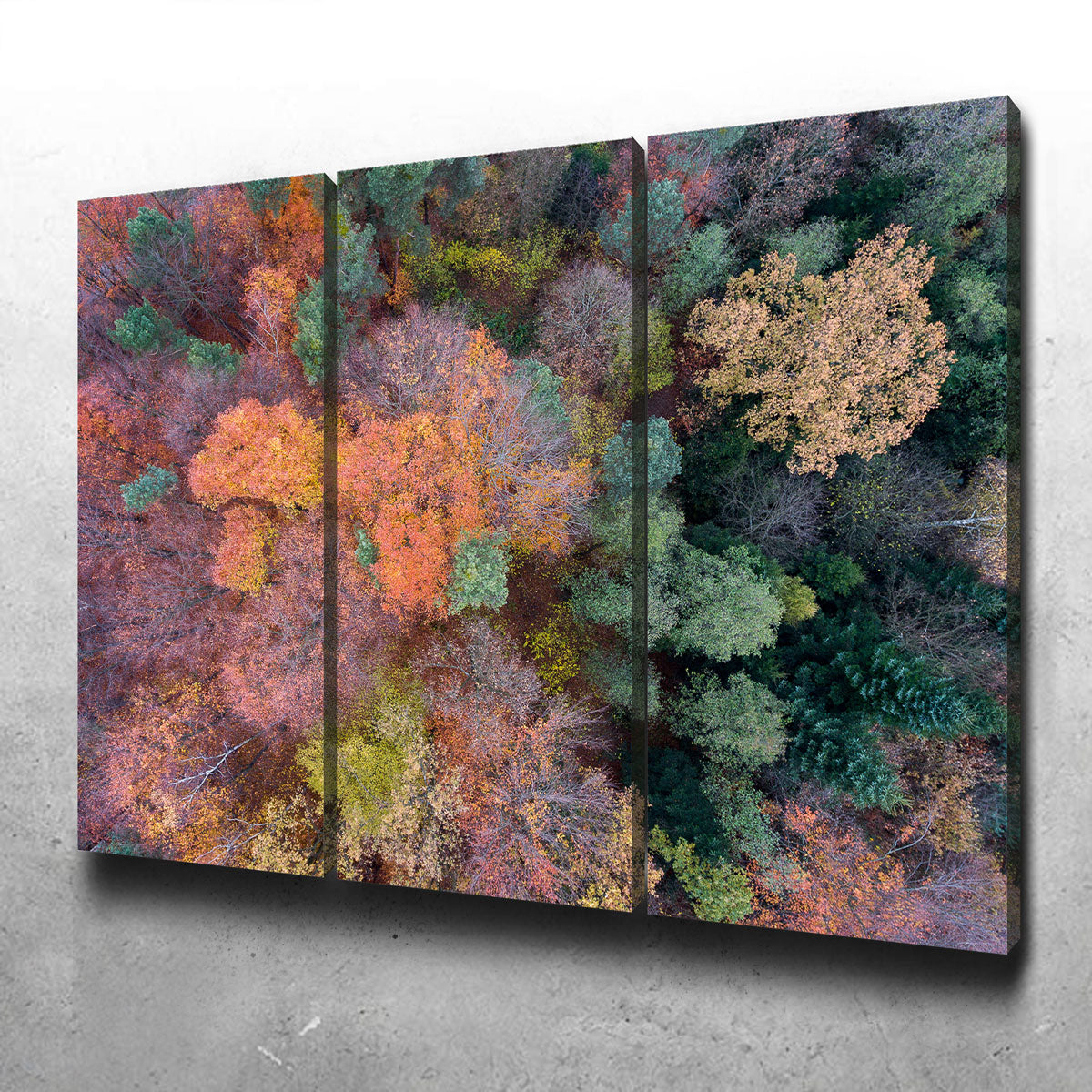 Stunning Orange and Green Wall Art by Karolis Janulis