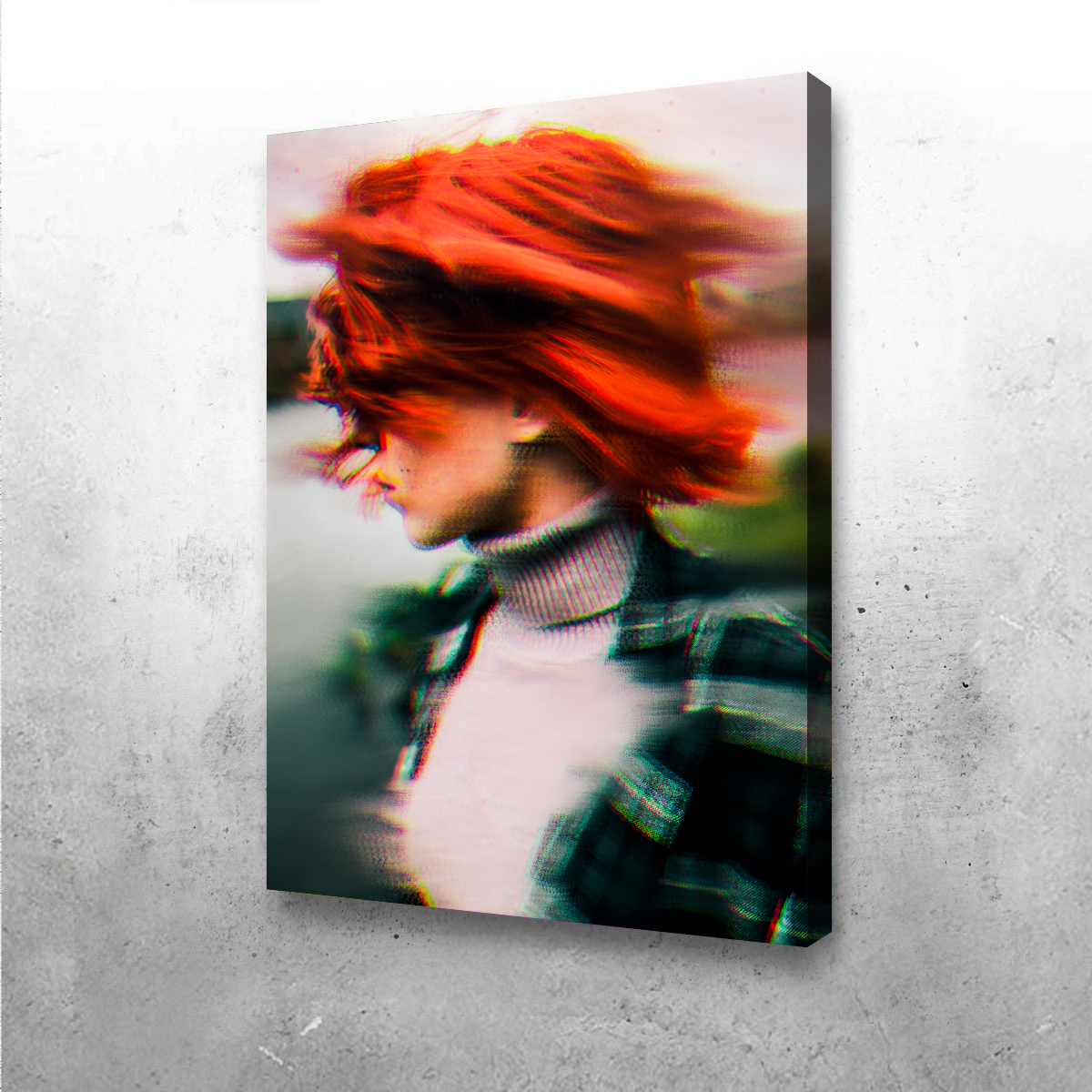 Stunning Redhead Wall Art by Manuel Luces