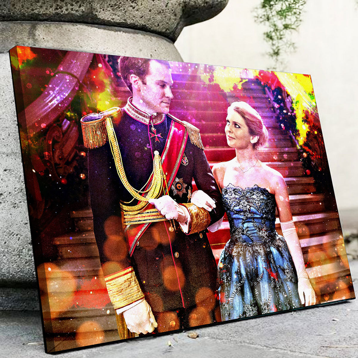 Exquisite Christmas Prince Wall Art for Festive Decor