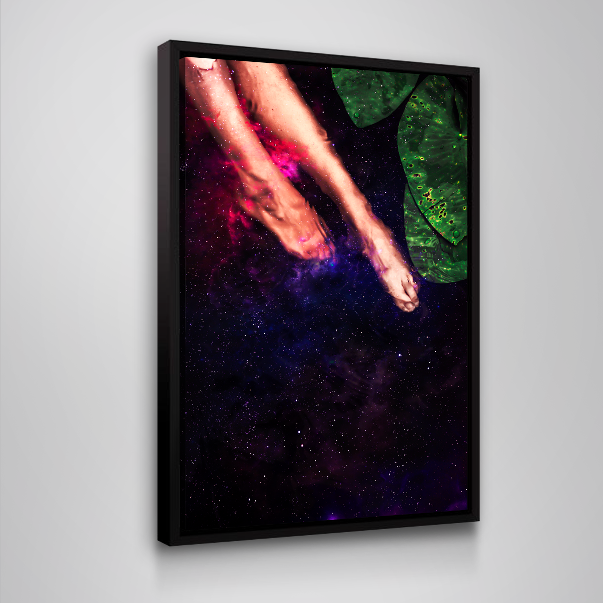 Exquisite Testing The Water Wall Art by Manuel Luces