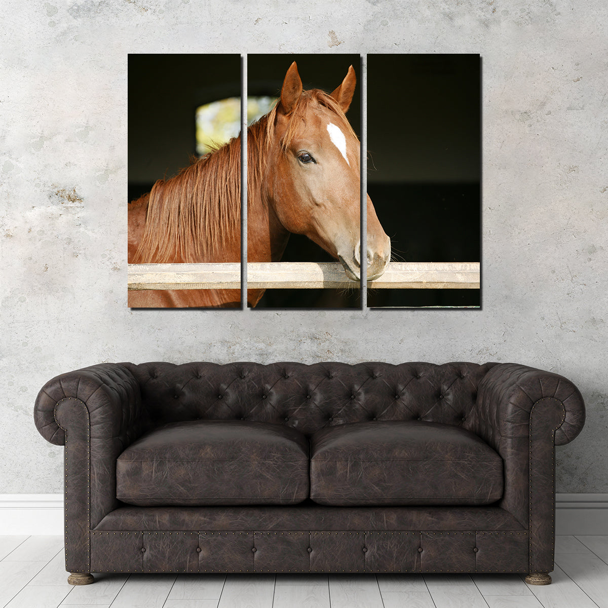 Stunning Chestnut Horse Wall Art for Home Decor