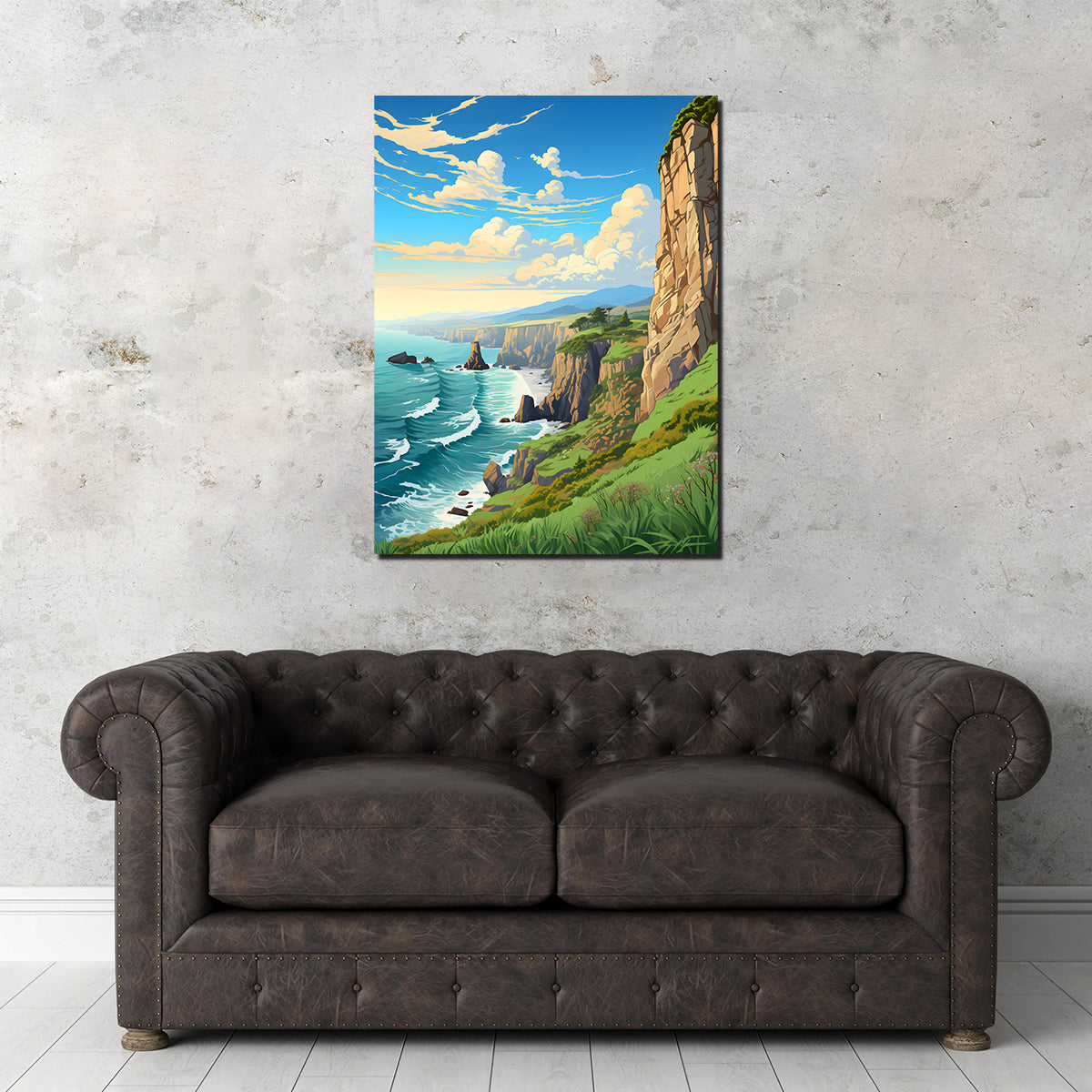 Stunning Ireland - Cliffs of Moher Wall Art by Valth Graphics