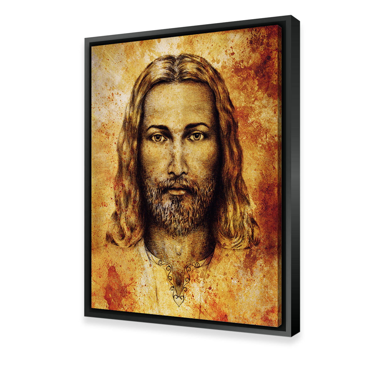 Exquisite Jesus Sketch Drawing Wall Art for Stunning Home Decor