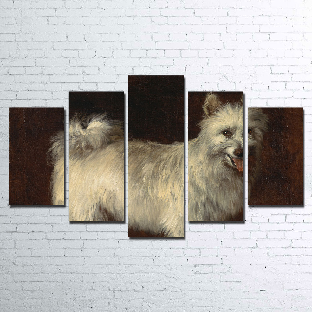 Charming Spitz Dog Wall Art by Thomas Gainsborough