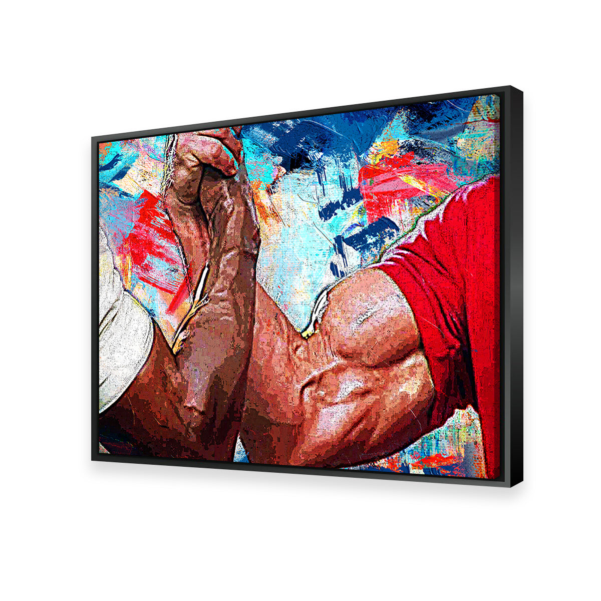 Stunning Dutch & Dillon Handshake Wall Art for Home Decor