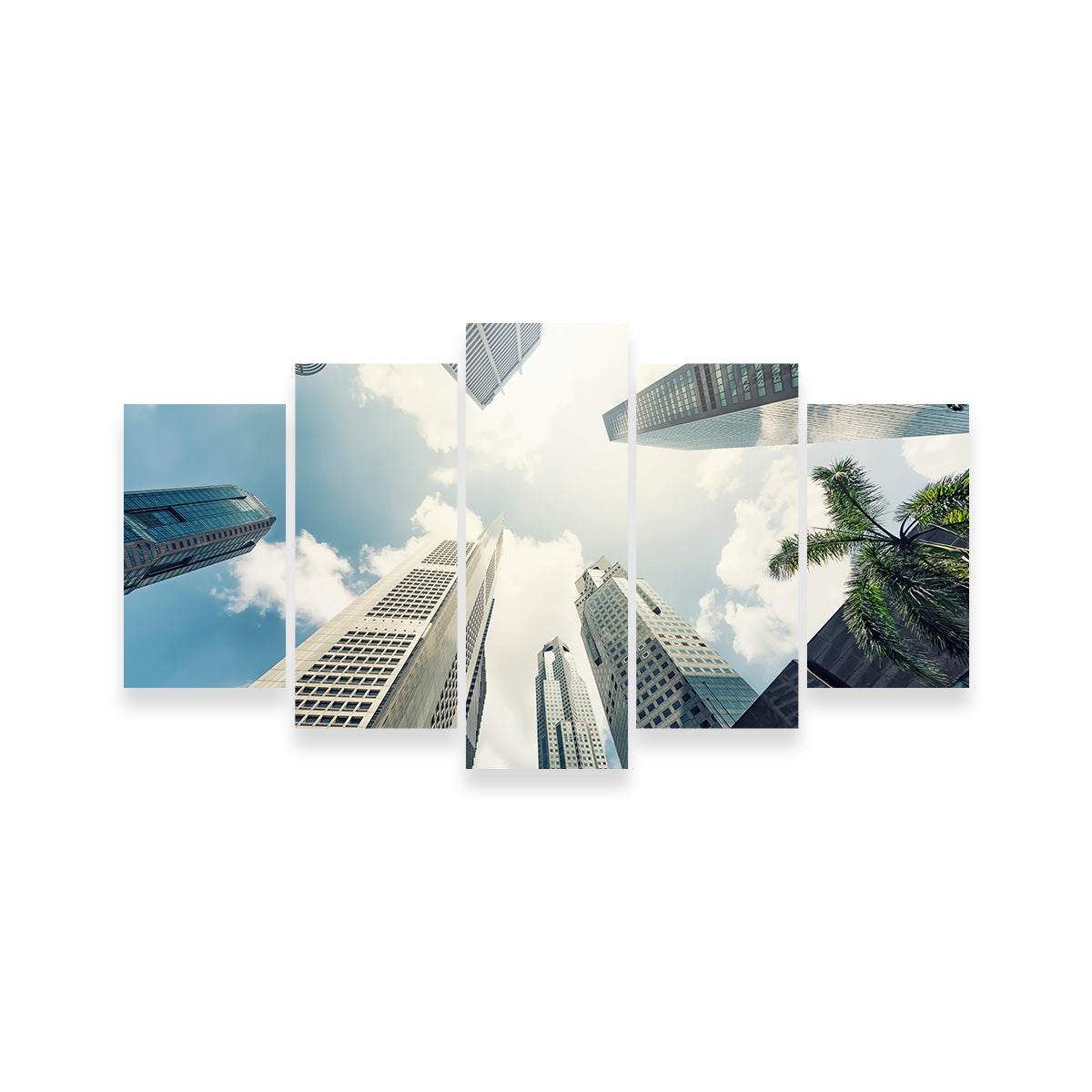 Exquisite Raffles Place Wall Art by Manjik Pictures