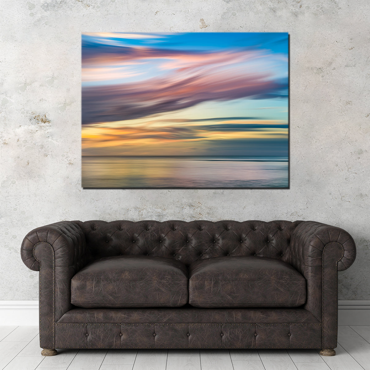 Stunning Pastel Pink Sky Wall Art by Eileen Rollin