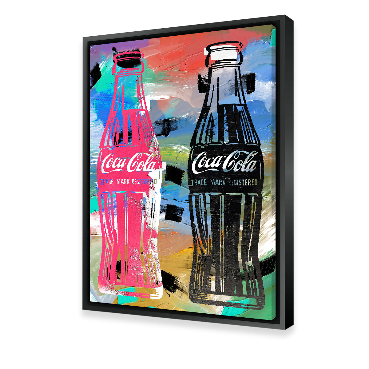 Eye - catching Cola Wall Art by Stephen Chambers