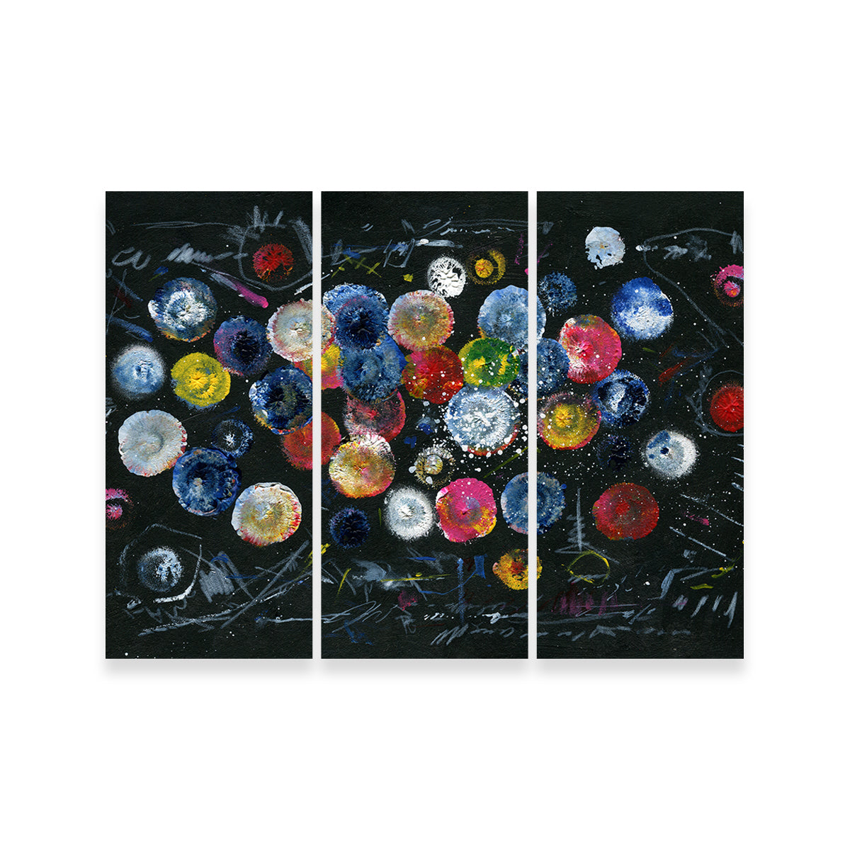 Stunning Circle Black Wall Art by Evgeny Vetrov
