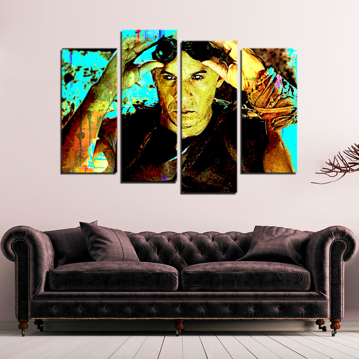 Stunning Riddick Wall Art for Home Decor