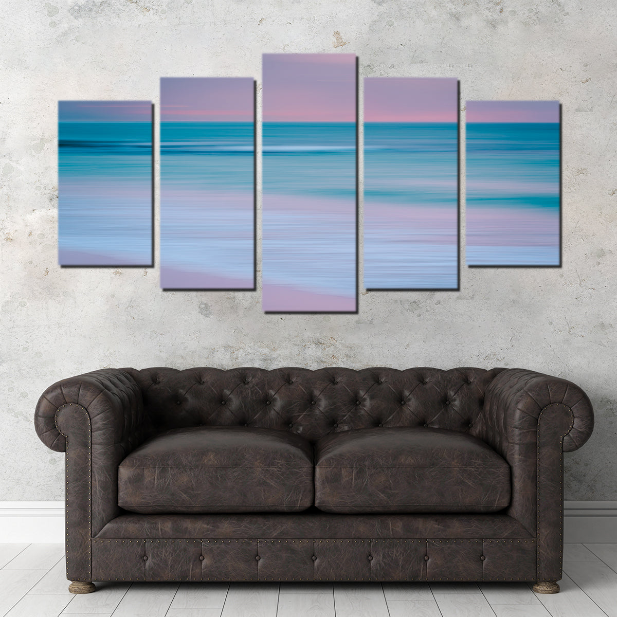Stunning Pastel Sea Wall Art by Lucas Moore