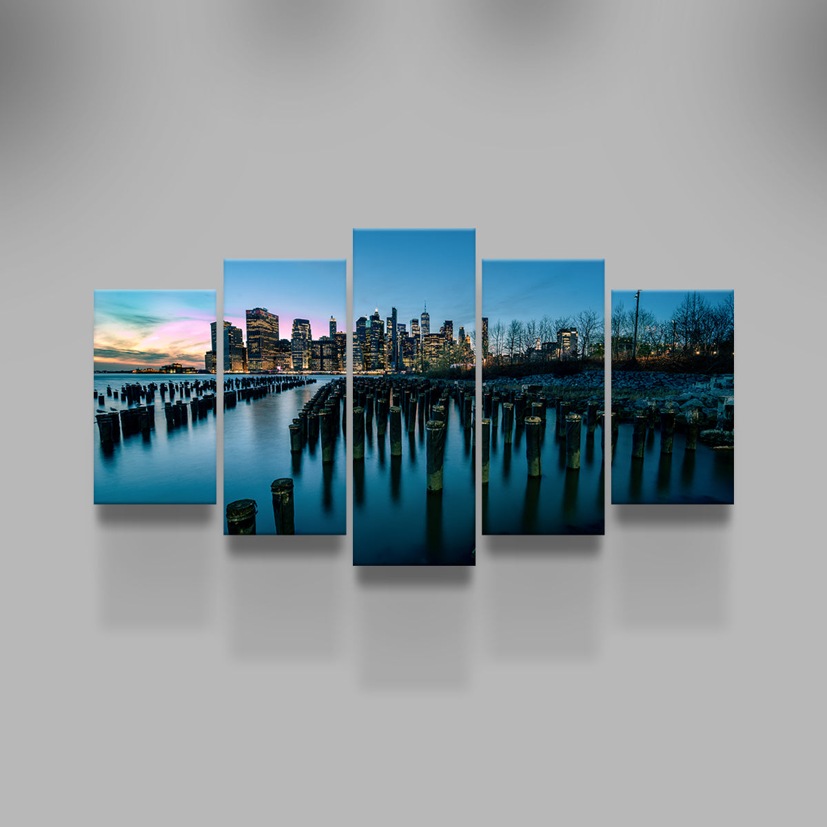 BK Pier Wall Art - Stunning Handmade Canvas Artwork