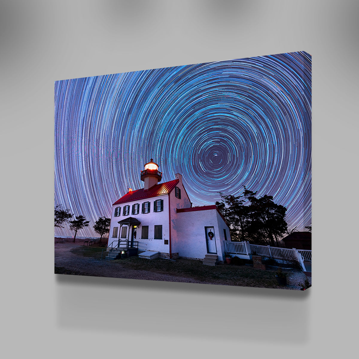 East Point Lighthouse - Stunning Winter Spinnies Wall Art by Shaun Mayer