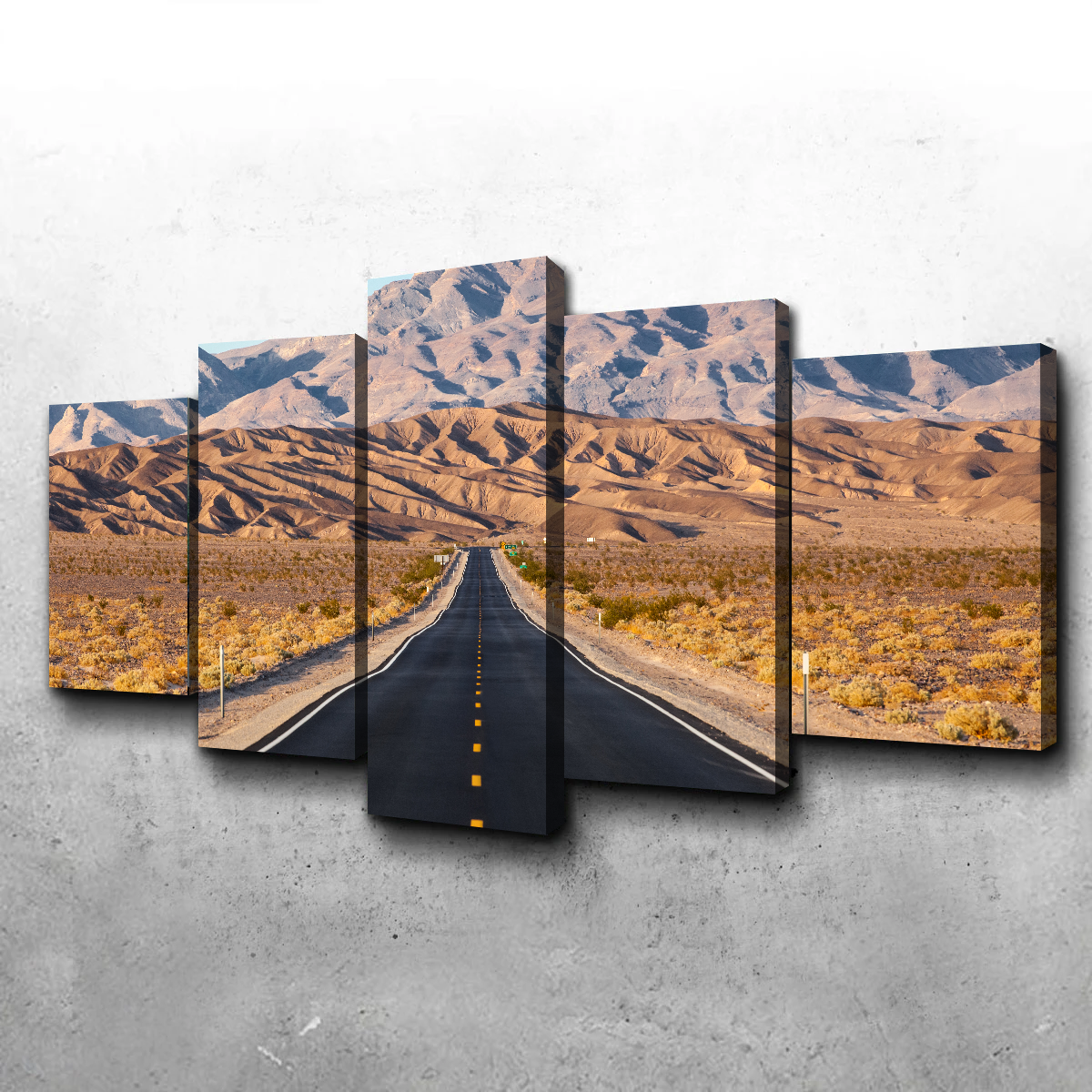 Stunning Road to Death Valley National Park Wall Art for Your Home Decor