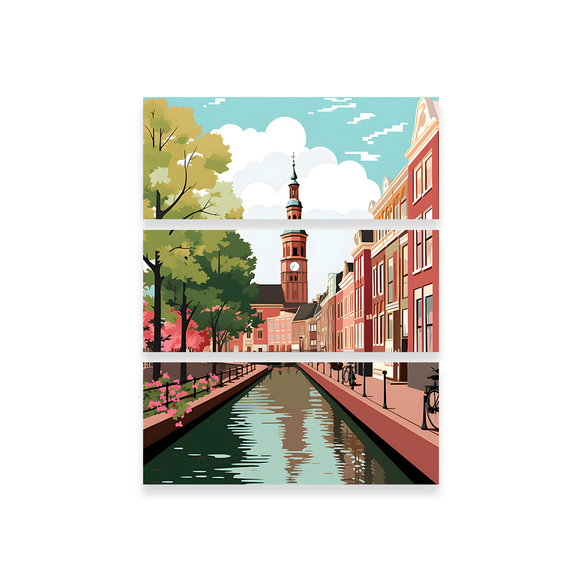 Exquisite Denmark - Copenhagen Wall Art by Valth Graphics