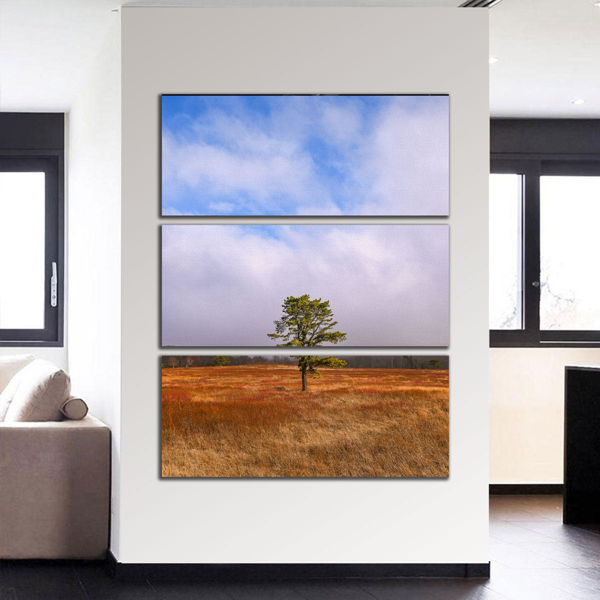 Enchanting Distant Fog Wall Art by Dennis Maida