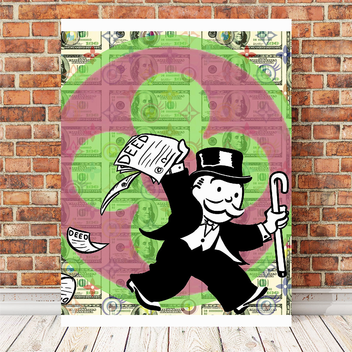 Exquisite Deeds Wall Art by TJ - Sustainable and Museum-Quality