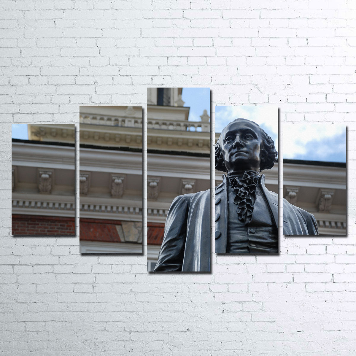 Exquisite George Washington Independence Hall Wall Art for Your Home Decor