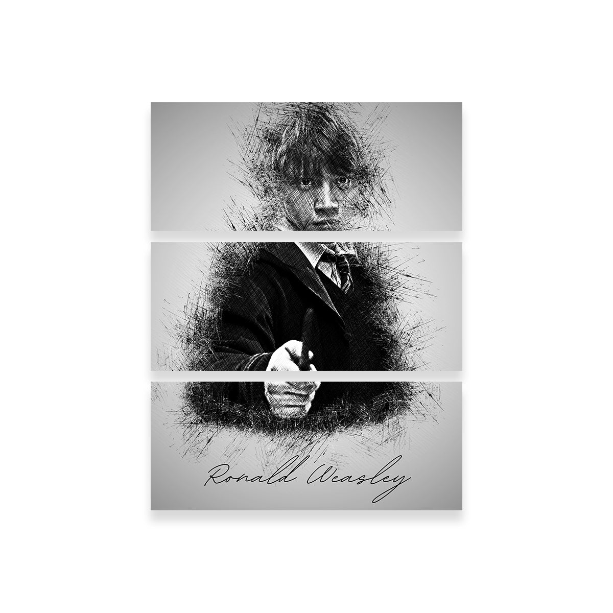 Ronald Weasley High - Quality Wall Art by Albi Art