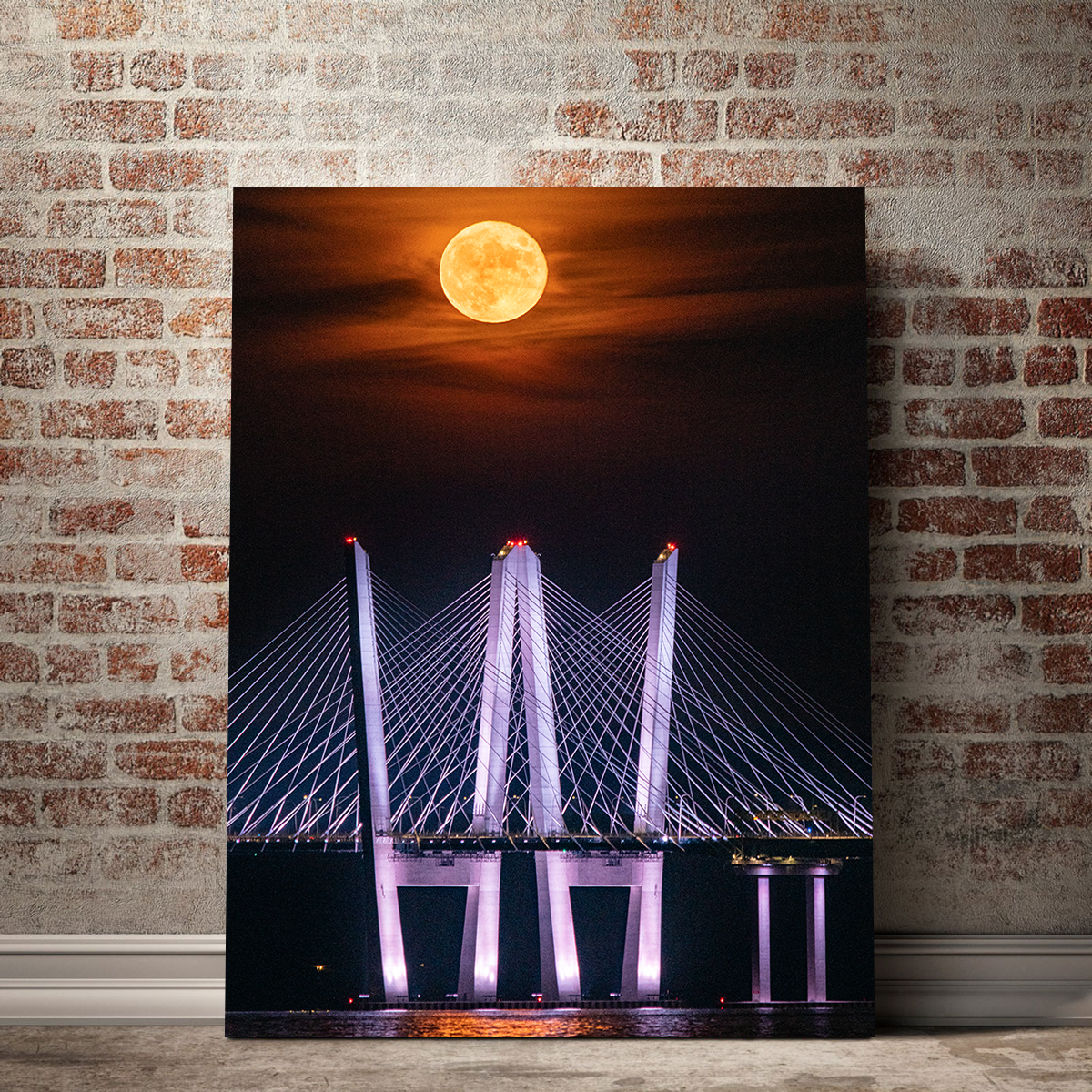 Stunning Tappan Zee Bridge Wall Art by Dennis Maida
