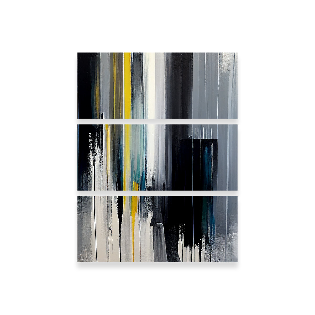 Stunning City Window on a Rainy Day Wall Art for Home Decor