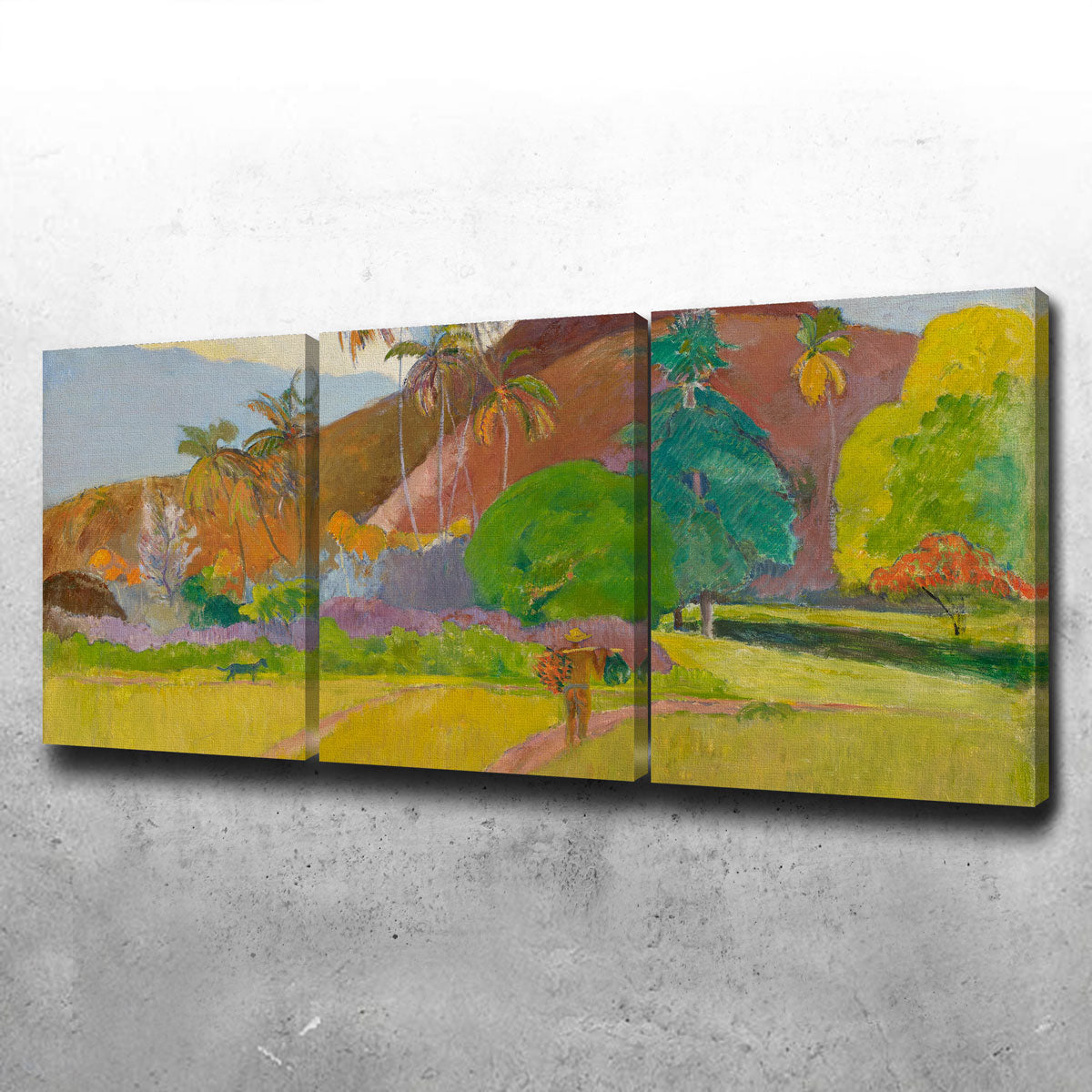 Stunning Paul Gauguin Mountain Wall Art