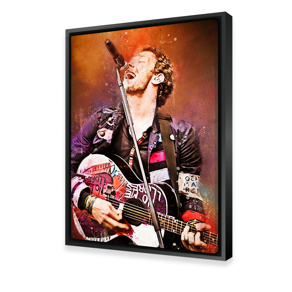 Stunning Chris Martin Painting Wall Art for Home Decor