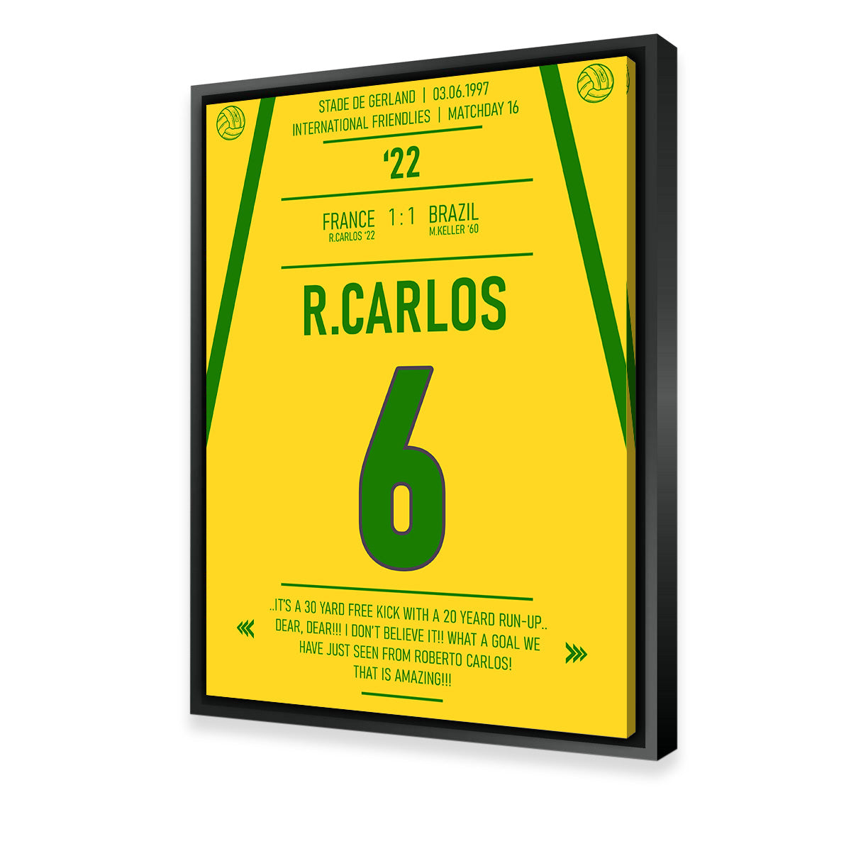 Roberto Carlos - Exquisite Artwork by George Sorin