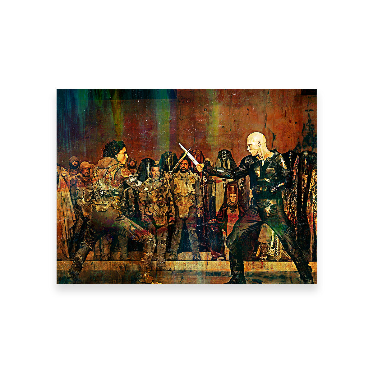 Exclusive Paul Vs. Feyd Rautha Wall Art - Premium Decor for Your Space