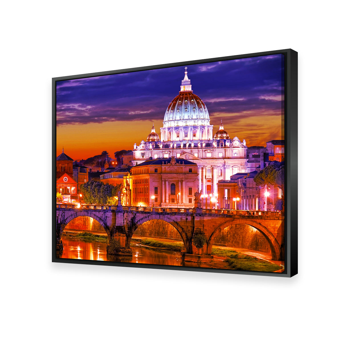 Stunning Saint Peters Basilica Vatican Wall Art by Dina Rolle