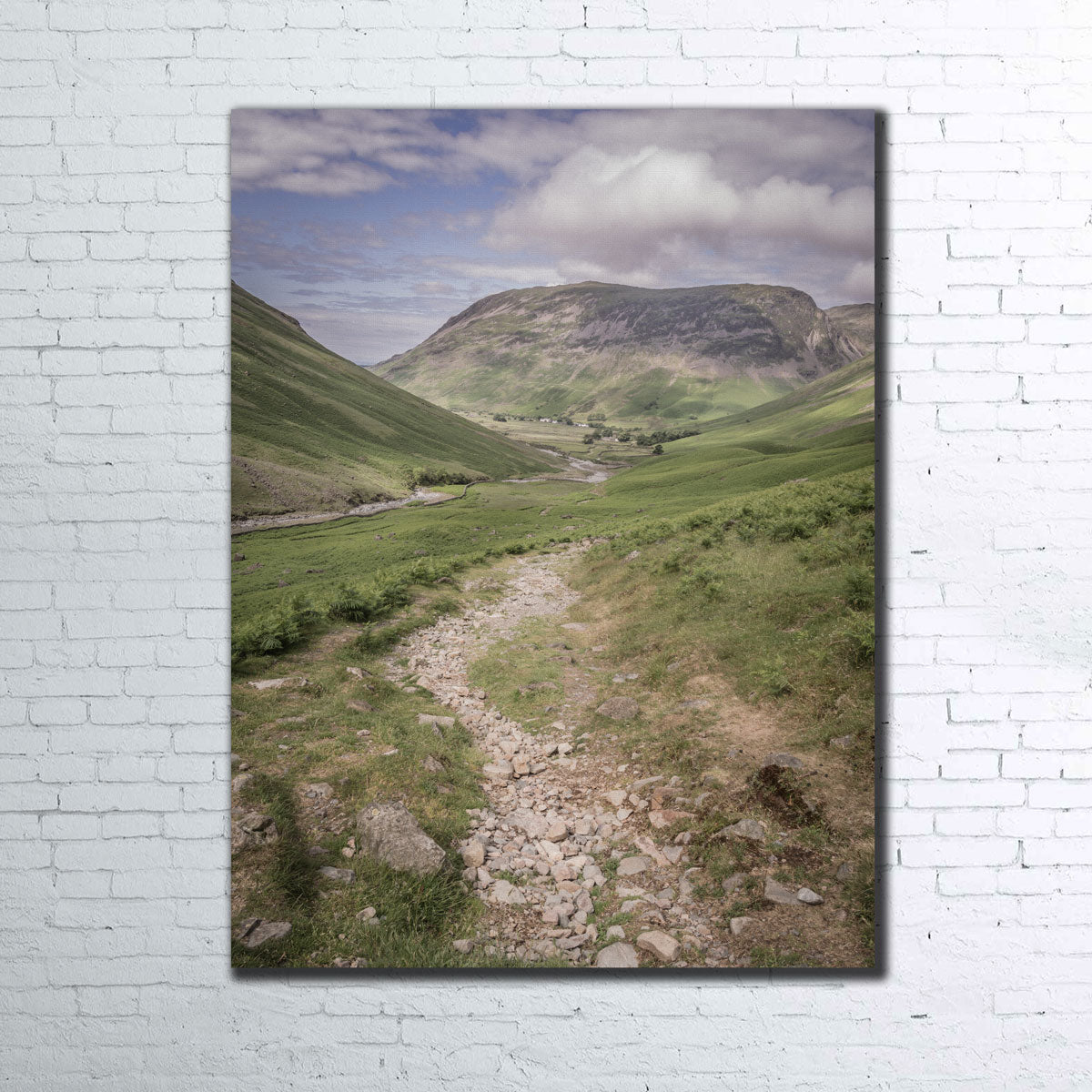Stunning Rocky Path Wall Art by Mike Cotton
