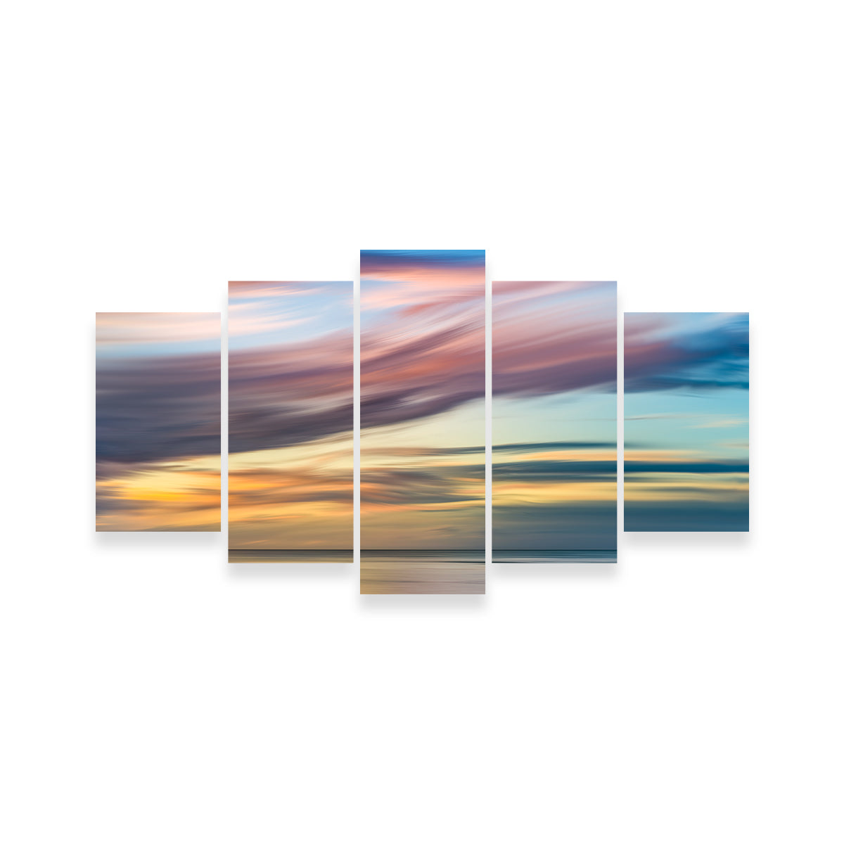 Stunning Pastel Pink Sky Wall Art by Eileen Rollin