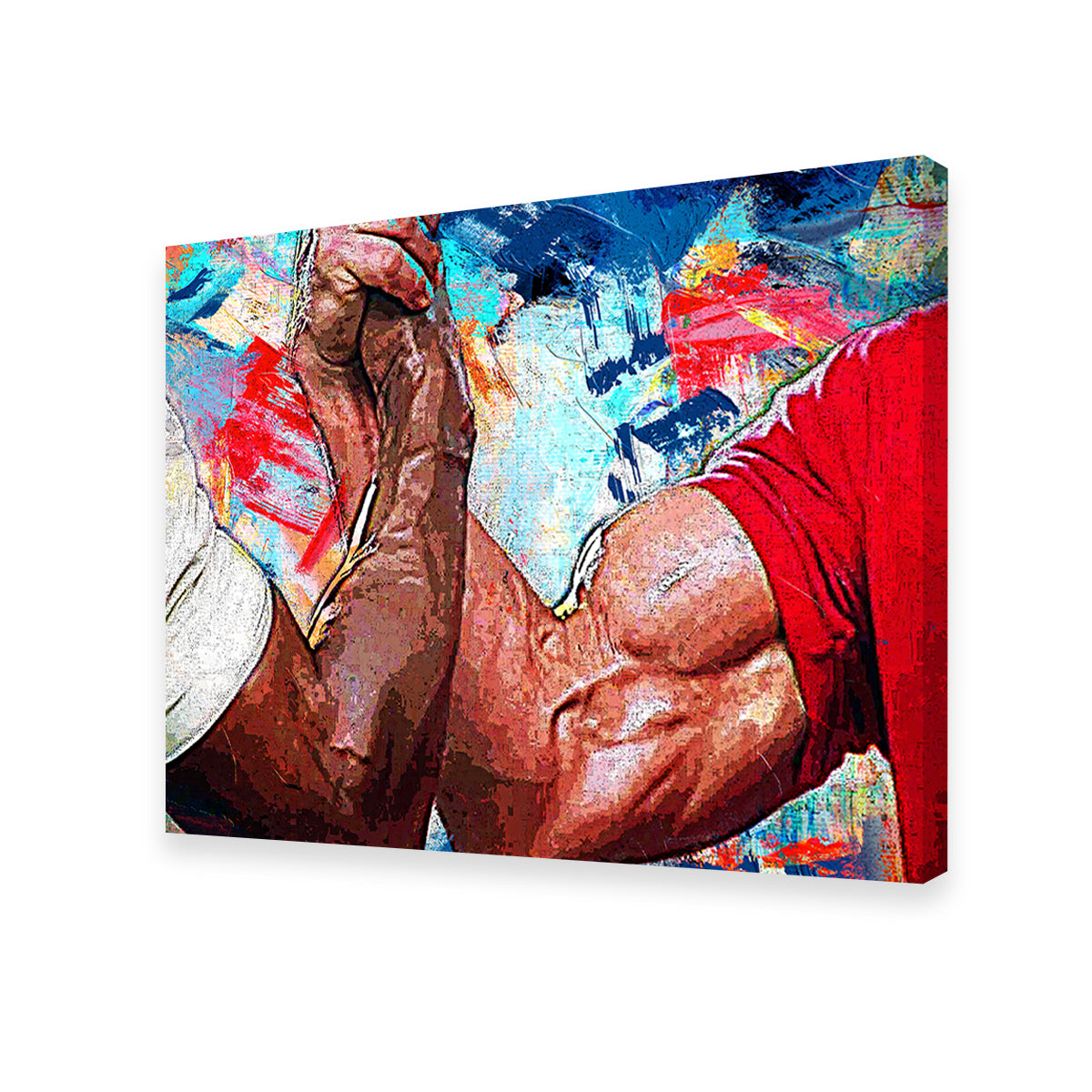 Stunning Dutch & Dillon Handshake Wall Art for Home Decor