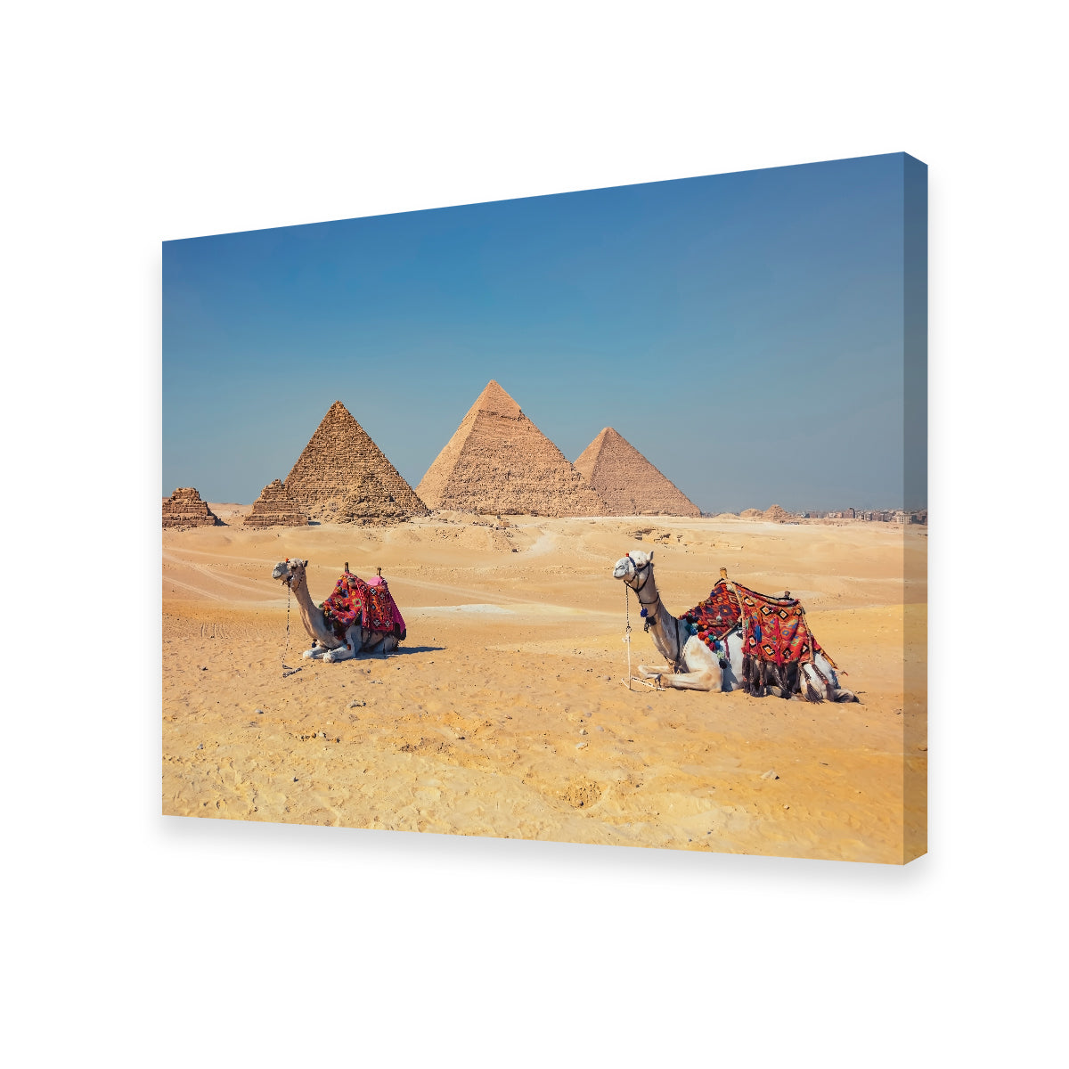 Giza Wall Art - Premium Handmade Canvas Artwork
