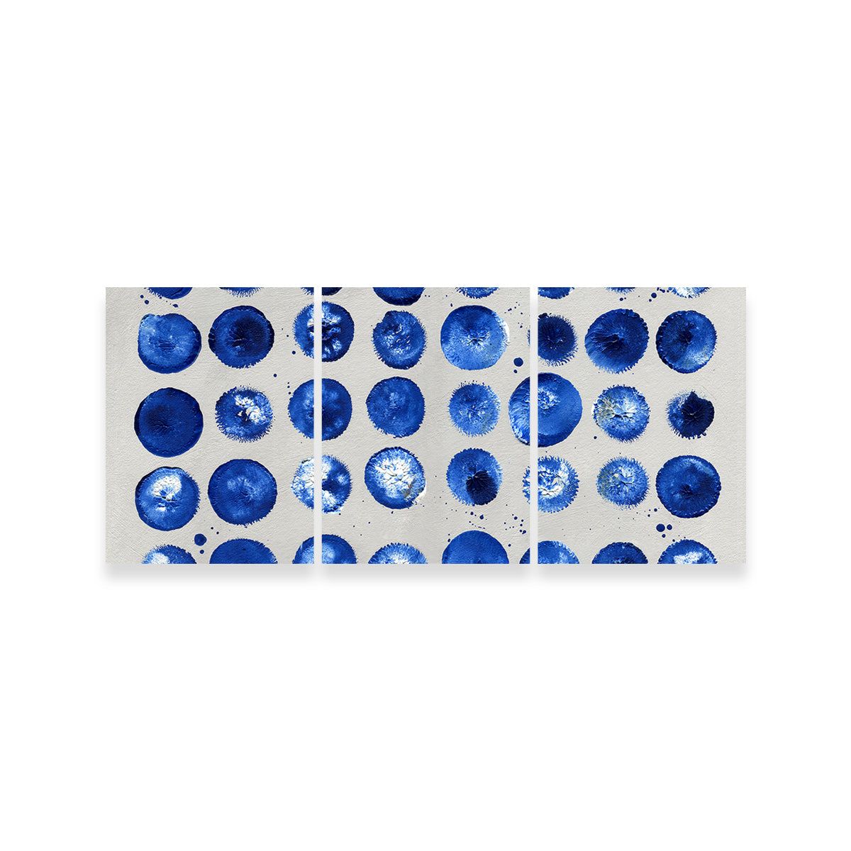 Stunning Blue Circles Wall Art by Evgeny Vetrov