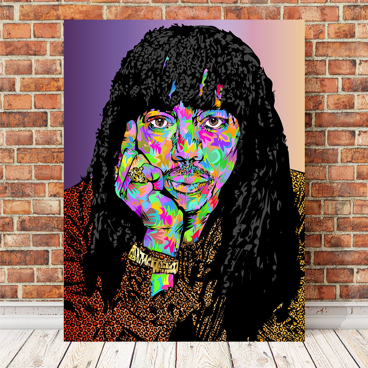 Rick James Bitch Stylish Wall Art for Stunning Decor