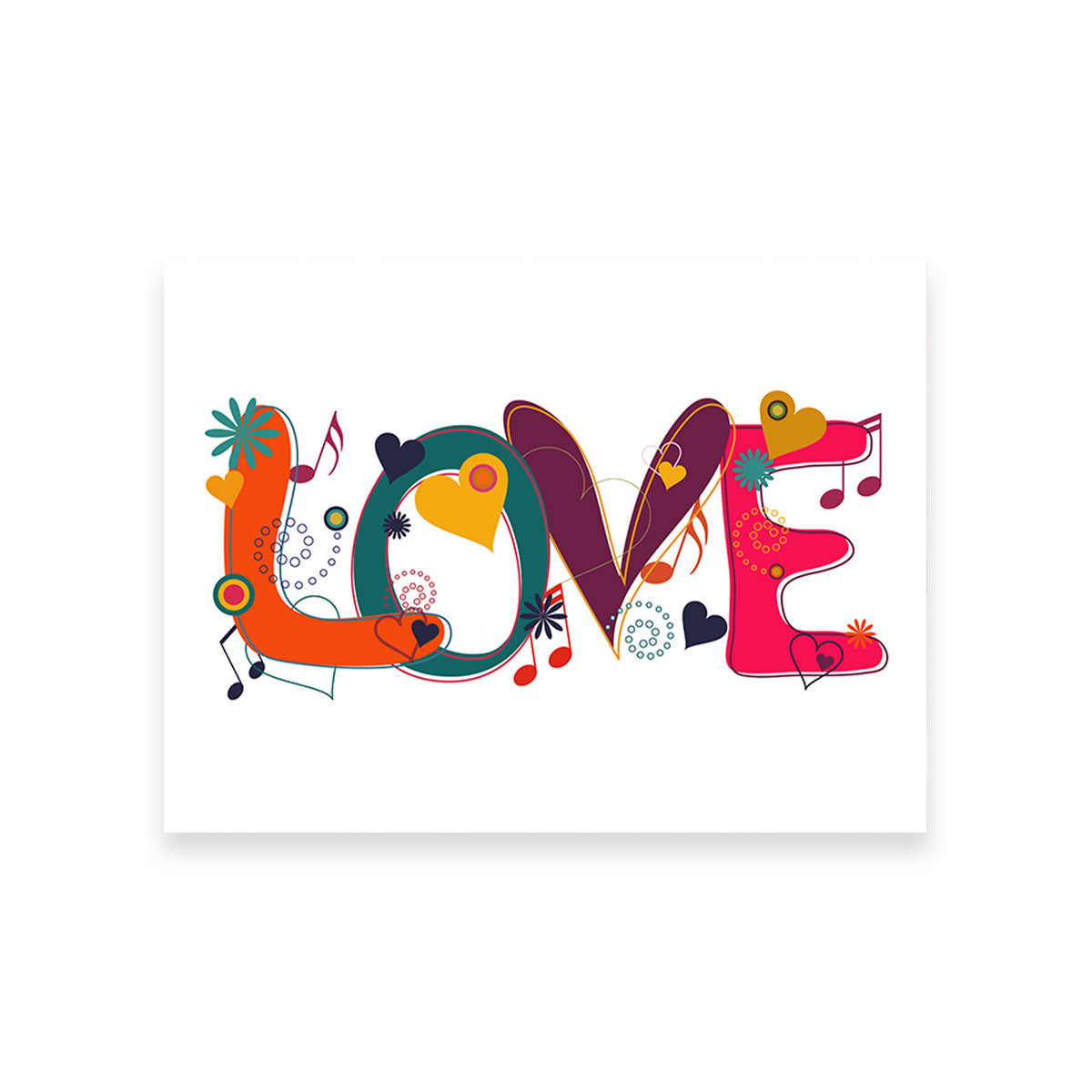Enchanting Love and Music Wall Art for Your Home